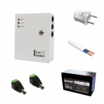 Комплект безперебійника для роутера та модему BBG-123 + ABP7-12L (ББП 3А + АКБ 7Ач)